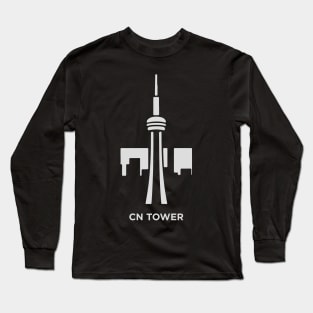 CN Tower Toronto Canada Long Sleeve T-Shirt
